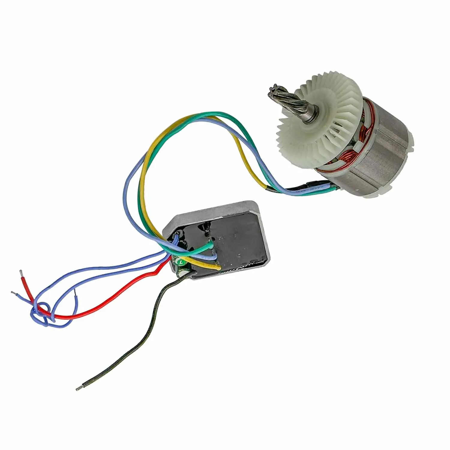 12 Inch Brushless Lithium Chainsaw Motor Assembly With Control Board 6 Tooth Replacement Brushless Motor Assembly