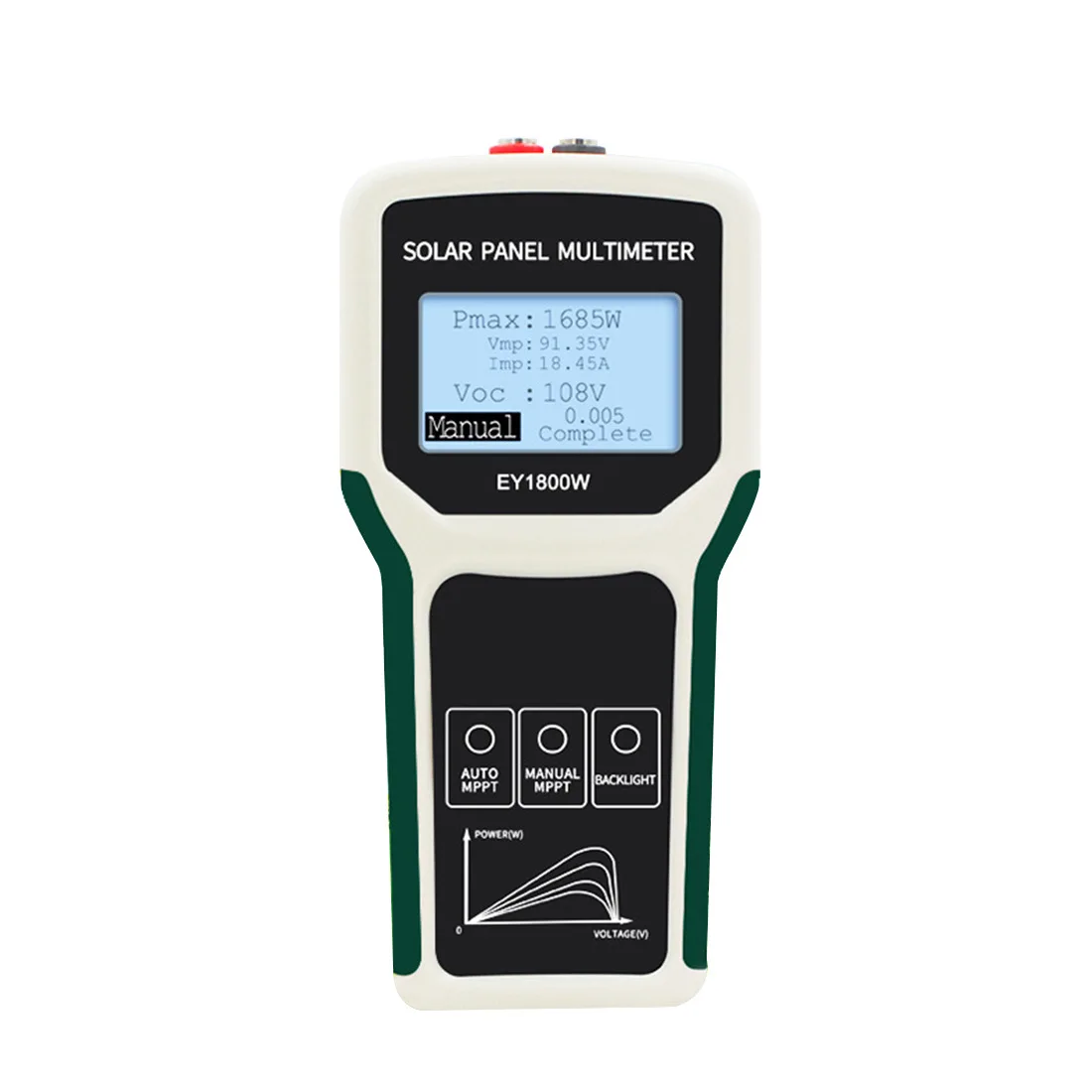 Photovoltaic panel multimeter EY1800W solar panel MPPT photovoltaic module, power tester 1 20