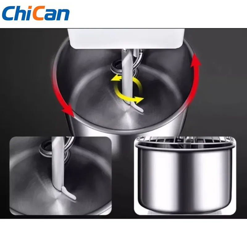 

【Hot】New Restaurant Hotel Bread Dough Mixer / Electric Automatic Commercial Dough Kneading Machine /spiral Dough Mixer