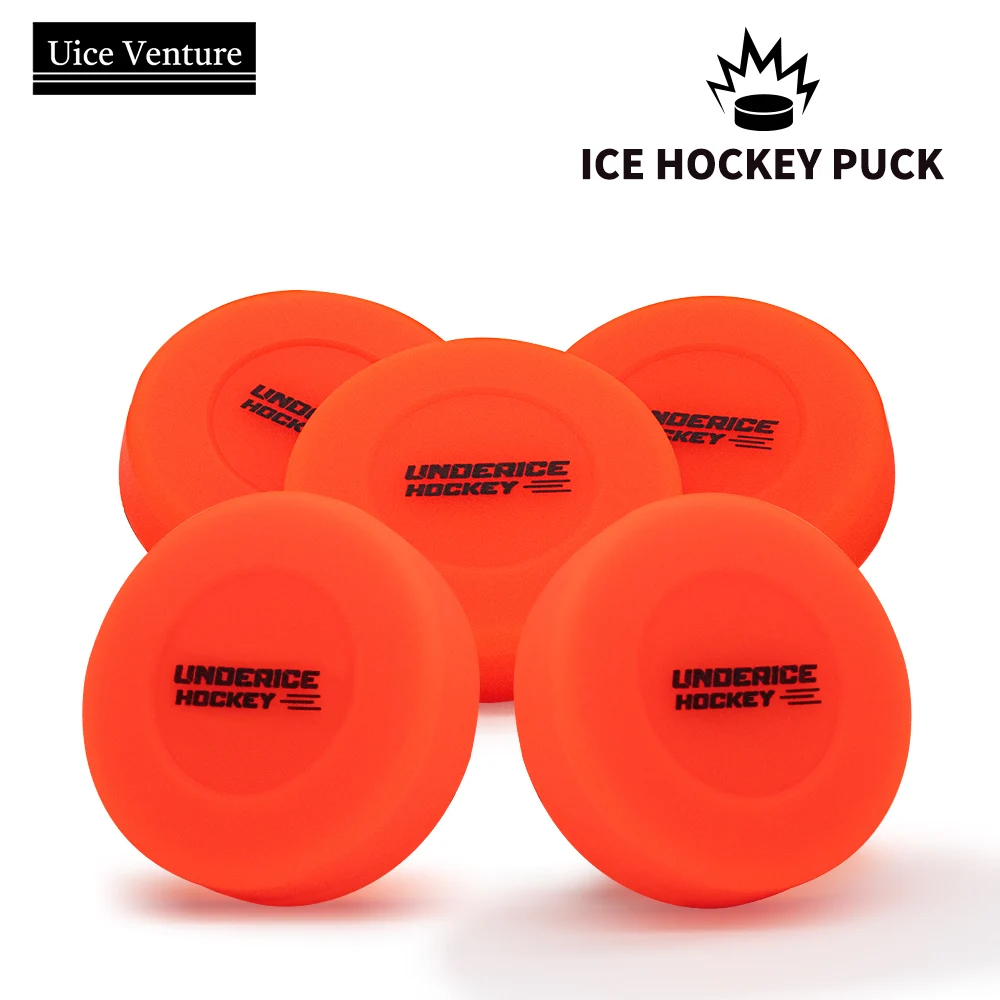 

2pcs Ice Hockey Pucks Roller Road Hockey Round Roller No-Rebound Ball Street Ice Hockey Training Puck Sports Supplies
