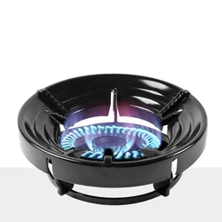 1PC Gather Fire Energy-Saving Hood Gas Stove Windshield Energy Saving Cover for Home Restaurant Hotel (Eight Slots)