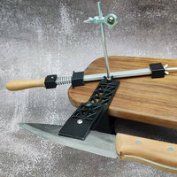 Fixed Angle Knife Sharpener Professional Sharpening Stone Kitchen Grinding System Honing Diamond Grinder Woodwork Tool Whetstone