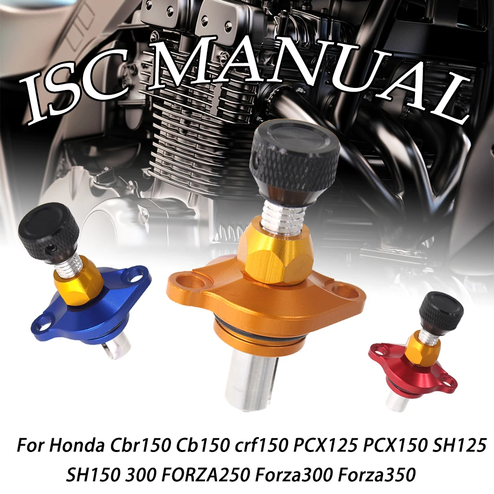 

For Honda CBR150 CBR250 ISC IACV Manual Idle Speed Control Valve Throttle Body Manual Adjuster