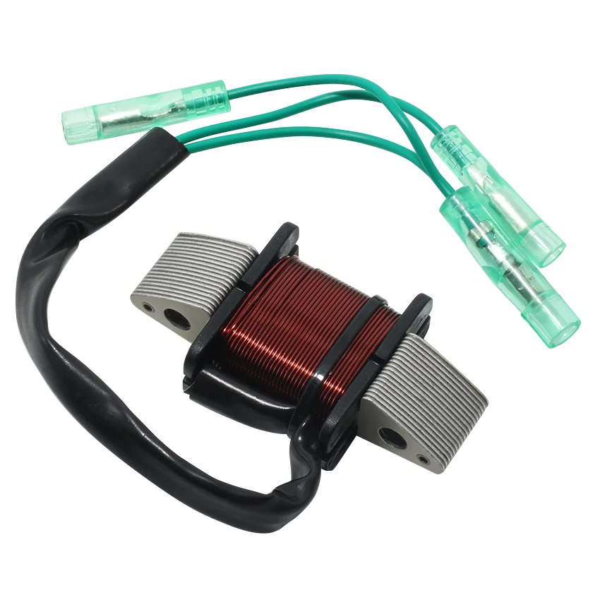 مولد الدراجة النارية ملف الجزء الثابت المغناطيسي لياماها 60HP E60H MHDL 50HP K50 ETS/L 70HP 70B OEM:6H3-85533-A0 أجزاء الملف الثابت #4