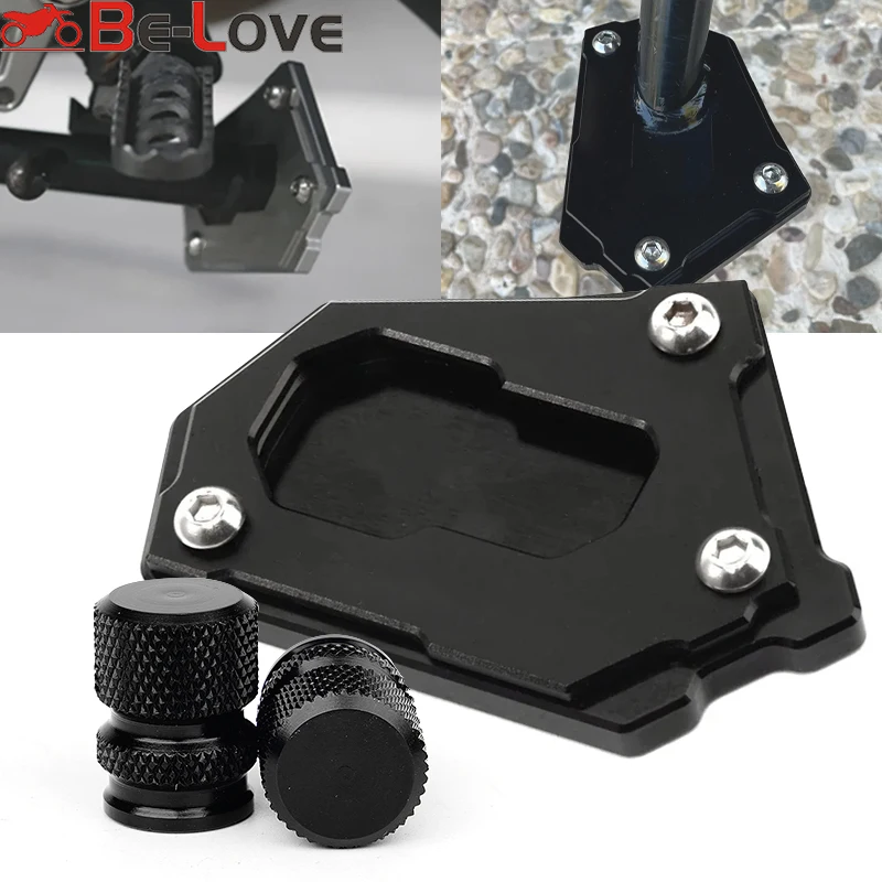 

For BMW R1250GS R1200GS R1250 GS Adventure R1200 GS GSA gs1250 HP Motorcycle Kickstand Side Stand Extension Pad R 1250 1200 GS