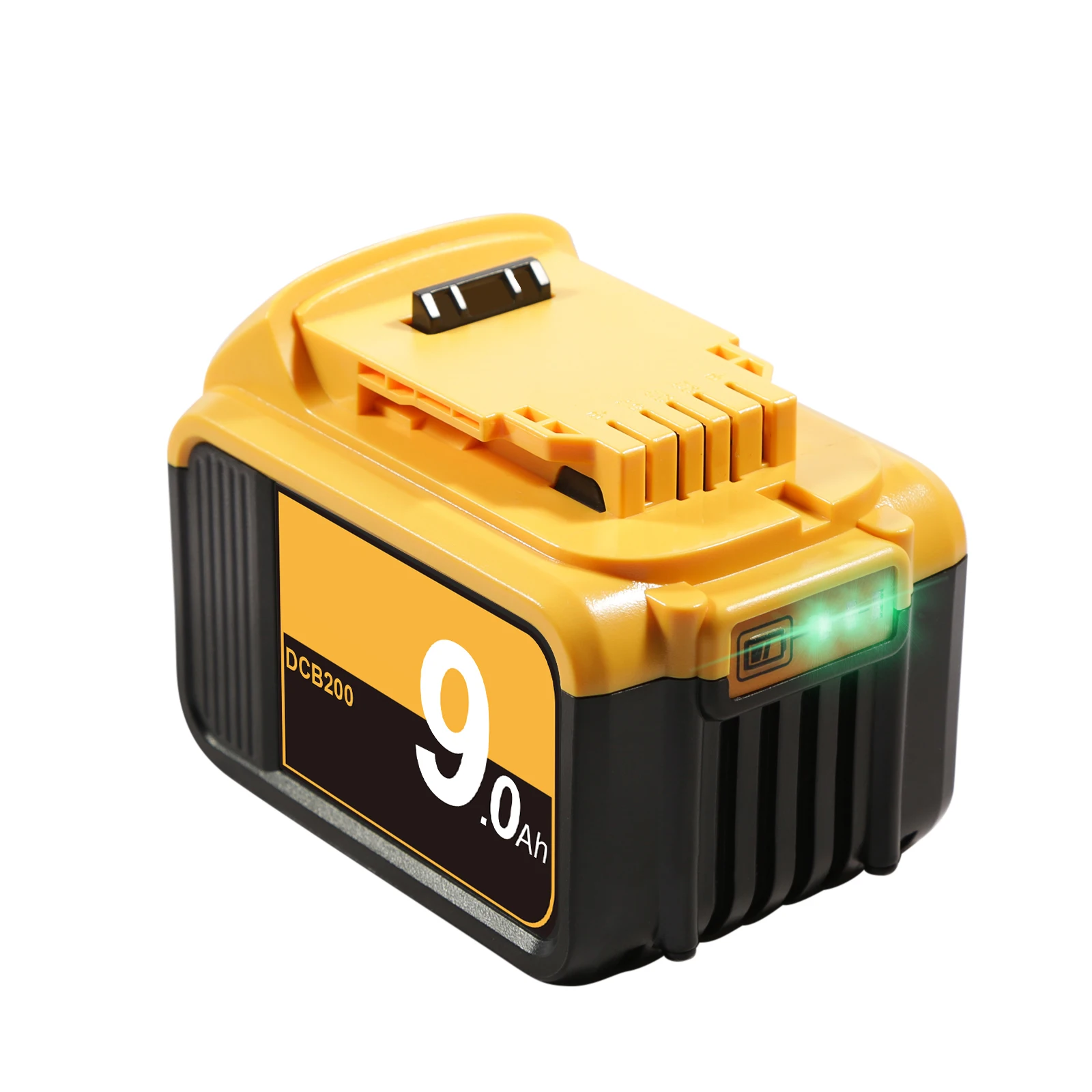 Powtree 18V/20V Batteria Per Dewalt DCB200 6.0Ah/9.0Ah MAX XR strumenti di Ricambio Per DCB180 DCB181 DCB182 DCB201 DCB200 DCB204