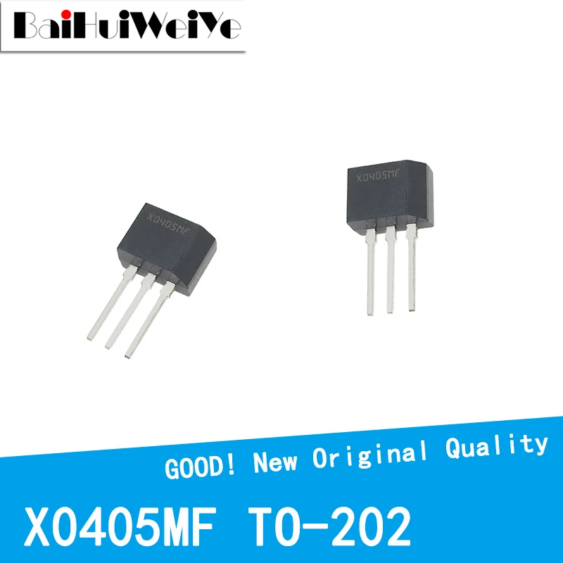 10PCS/LOT X0405MF X0405 0405MF Z0405 4A 600V TO-202-3 TO-202 Three-Terminal One-Way Thyristor