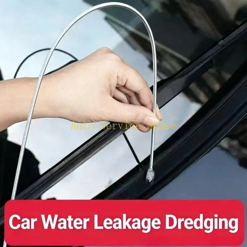 462A Sunroof Cleaning Brush Drain Cleaner Tool Flexible Cleaning Brush for Car Sunroof