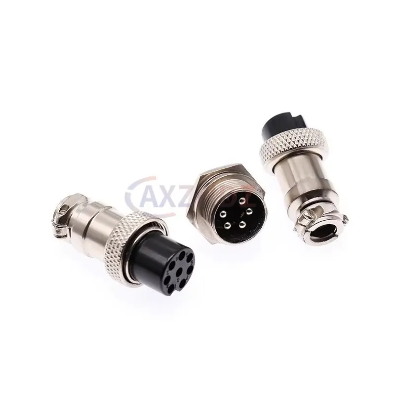 1Set Docking type GX16 Male Female Docking Aviator Aviation Plug Socket Circular Connector 2Pin 3Pin 4Pin 5Pin 6Pin 7Pin 8Pin