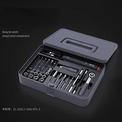 JIMIHOME Home Use Electric Hand Drill Set Hardware Toolbox Multifunctional Storage Electrician Electric Screwdriver Power Tools