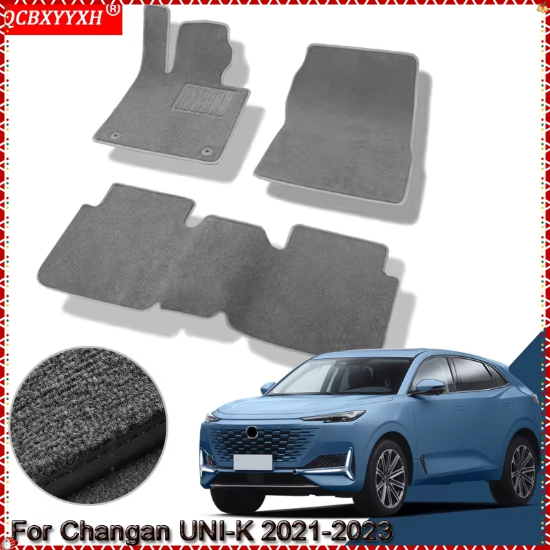 

Автомобильные коврики на заказ, водонепроницаемые нескользящие коврики, внутренние защитные ковры, аксессуары для Changan UNI-K UNIK 2021-2023