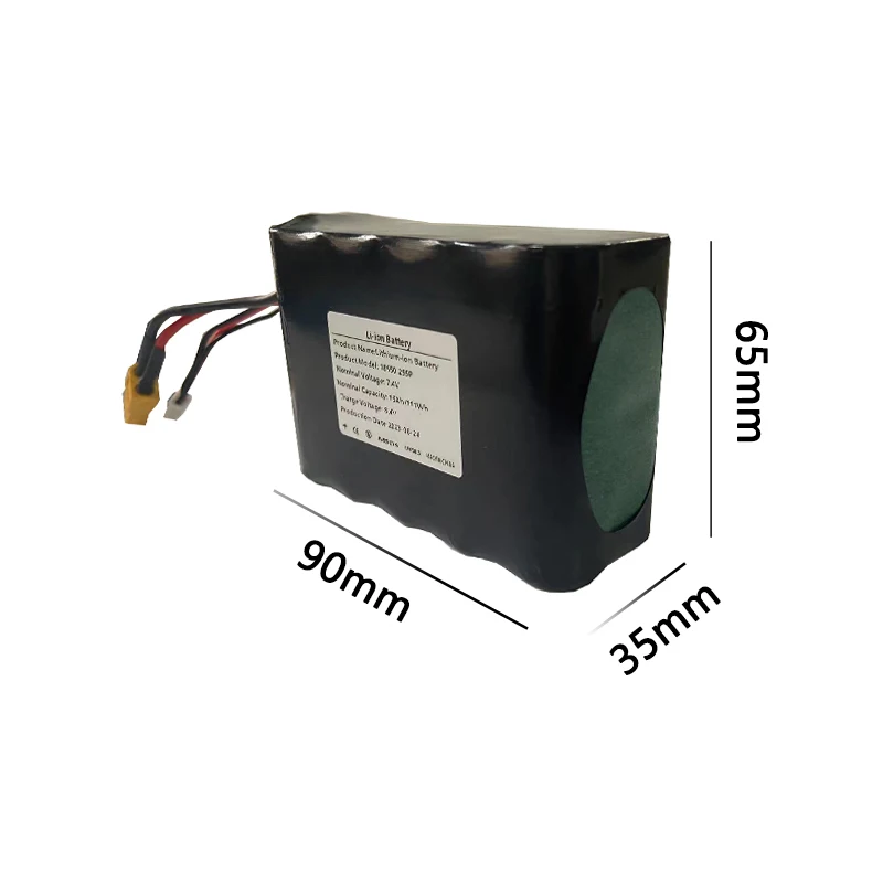 7.4V 15000mAh 2S5P 8.4V Rechargeable Li-ion Battery for Various RC Airplane Quadrotor XH2.54-3P XT60