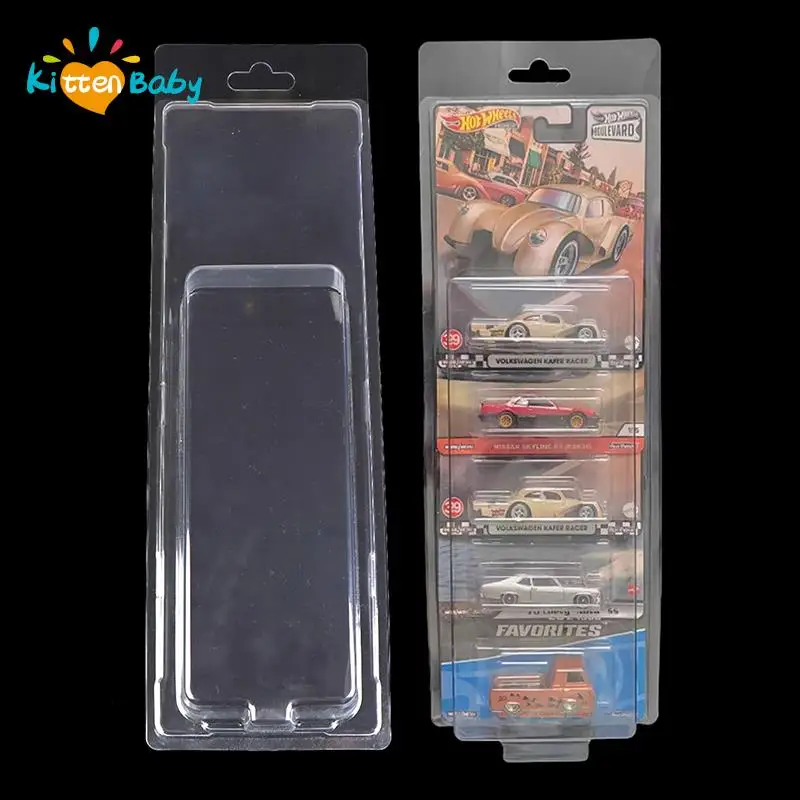 

ABS Protective Shell for Car Toy Transparent Display Case Hot Wheels Team Transport Model Card Board Collect Boys Gift
