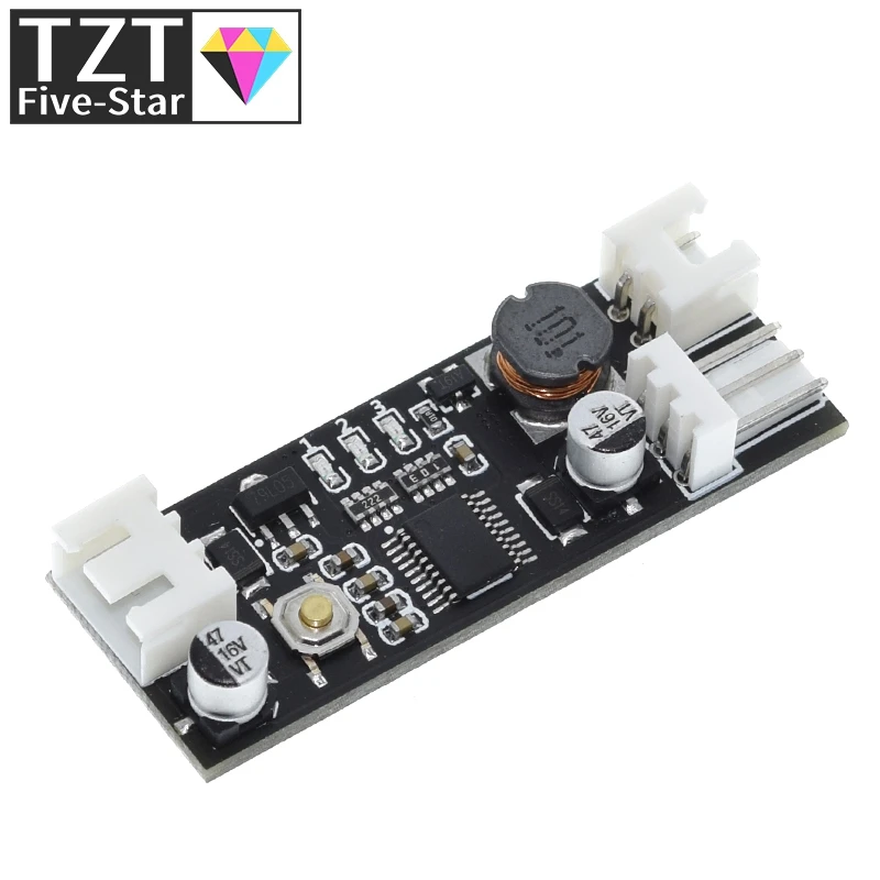 Single 12V 0.8A DC PWM 2-3 Wire Fan Temperature Control Speed Controller Chassis Computer Noise Reduction Module NTC B 50K 3950