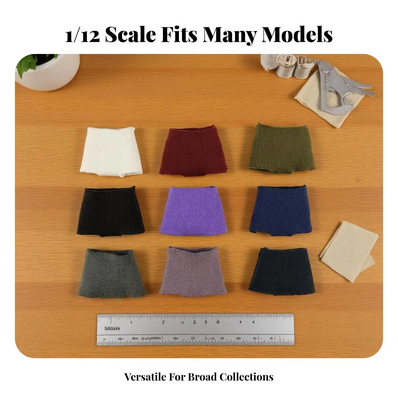 1/12 Scale Doll Clothes Sporty Design Doll Sports Shorts 6 Inch Figure Outfit for Toy Photography