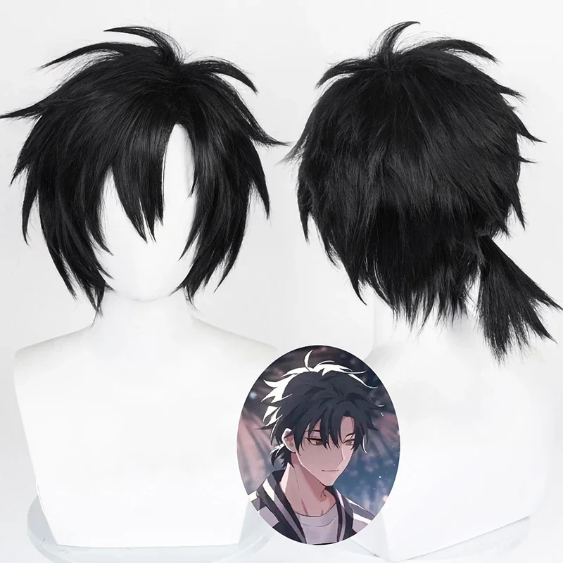 

Anime Role Charles Binding Reflex Action Short Hair Wig Cover Anime Link Click Male Lead Modeling Wig Lucas Character Headgear