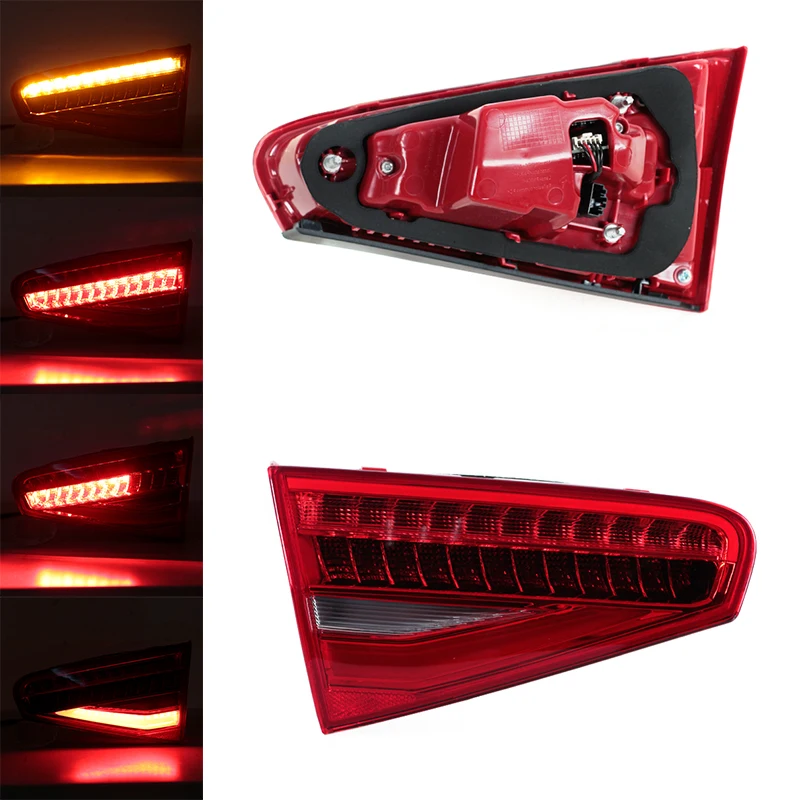 Car Tail Light For Audi A4 B8.5 2013-2016 A4L Rear Signal Light LED Rear Brake Light Tail Light Assembly 8K5945095A 8K5945094A view 5