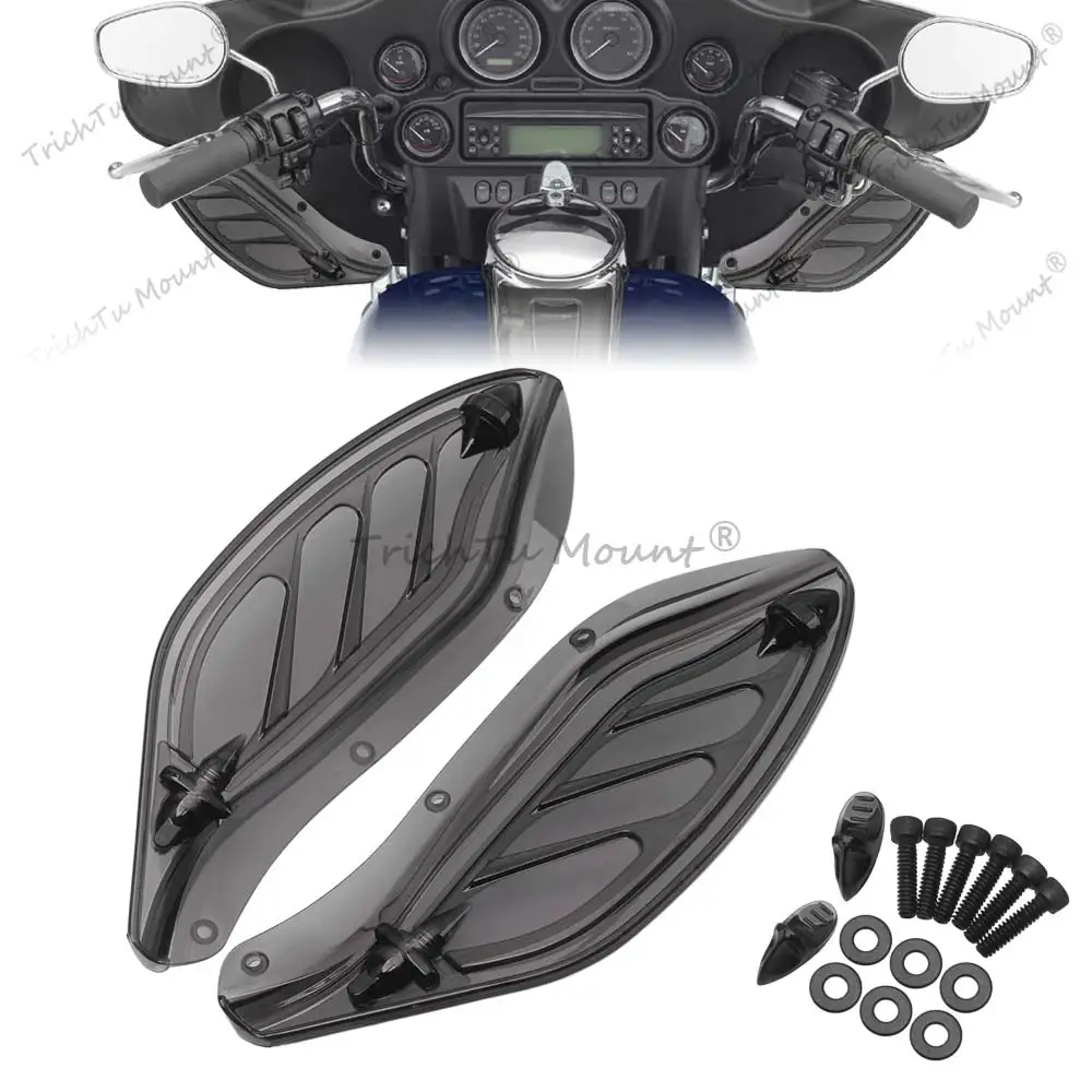 

Side Wing Batwing Fairing Adjustable Wind Deflector For Harley Touring Electra Street Glide CVO Ultra Classic 96-2013 Motorcycle