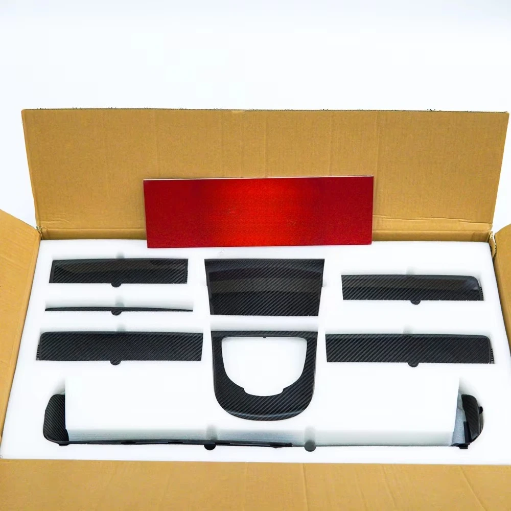 

Комплект из 8 элементов отделки салона из сухого карбона для G-Class W464 G500 G450 G63, набор для модернизации интерьера для праворульных автомобилей