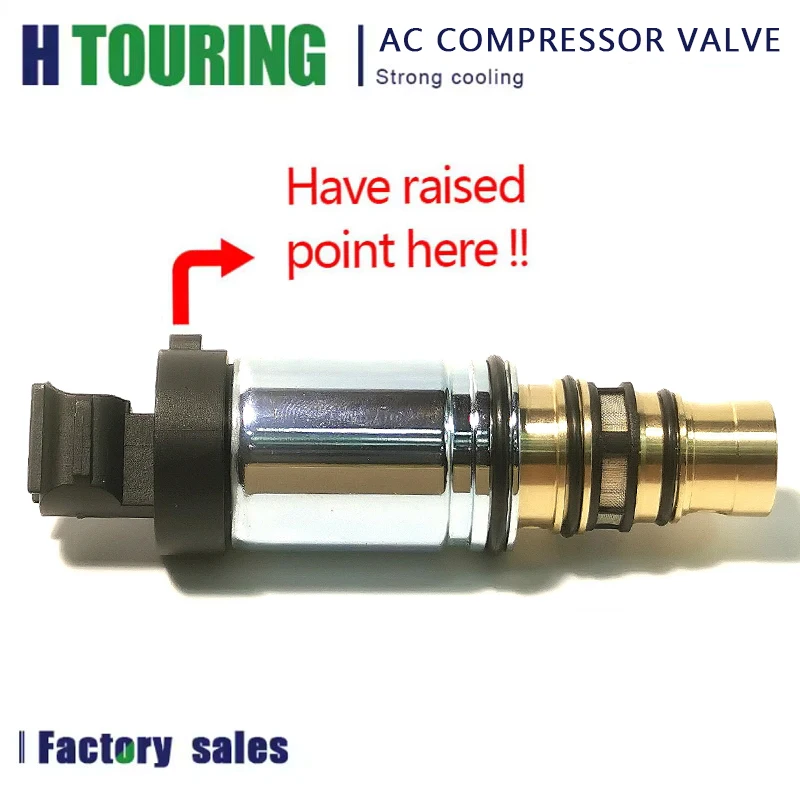 Elektroniczny zawór sterujący solenoidowy sprężarki klimatyzacji CVC14 CVC16 do Hyundai IX35 Tucson Jaguar XF XJ Volvo S40 XC90