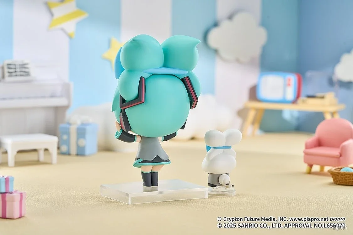 【prevente】gsc-piapro-sanrio-company-hatsune-miku-cinnamoroll-q-version-anime-figure-ornaments