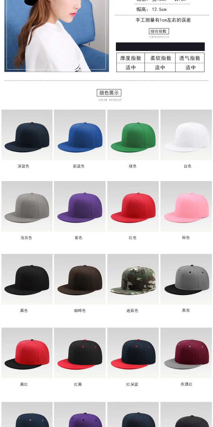 Big Bone Man Plus Size Baseball Caps Erwachsene Flat Peak Hip Hop Fitted Hat Männer Frauen Große Größe Snapback Cap Größe 6 3/4 bis Größe 8 – Detail 2