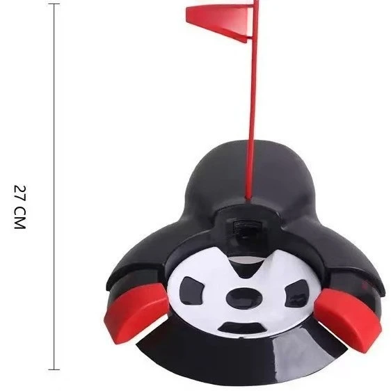Golf return device with laser tracing line hole cup automatic return goal needs to be equipped with 2 batteries