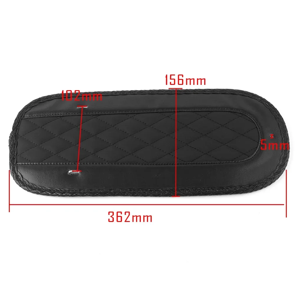 Motorcycle Rear Seat Fender Bib Felt-backed For Harley Touring FLHT FLHTC 2008-2010 2011 2012 2013 2014 2015 2016 2017 2018