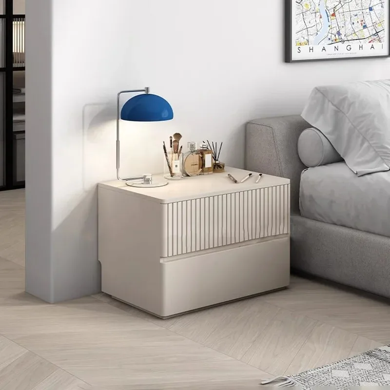 

Creative Trendy Night Table Trendy Drawer Modern Luxury Room Decor Bedside Table Simple Aesthetic Mesitas De Noche Home Decor