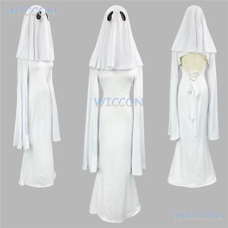 

asdh8@ ‌ ‌ Anime TwoWay Wear Costume Kyoko Lady Inspired Ghost Girl Cosplay Dress Halloween Stage Performance Outfit Slim Fit fo