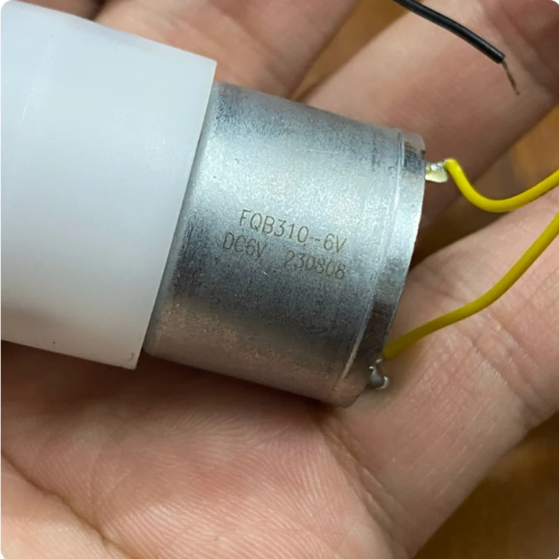 FQB310-6V Mini Air Pump DC 3.7V 5V 6V Micro Diaphragm Pump Low Noise Self-Priming Pump for Aquarium Fish Tank Oxygenation