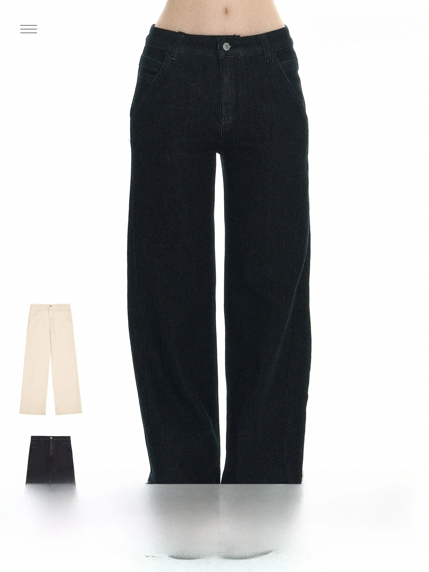 

Джинсы NECY двухцветные, осенне-зимние, свободные, прямые, широкие, в пол, для молодых женщин