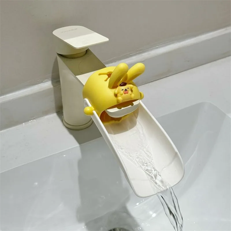 

Sanrio Kuromi My Melody Anime Kawaii Faucet Extender Cute Cartoon Children PomPomPurin Extended Switch Gifts for Kids