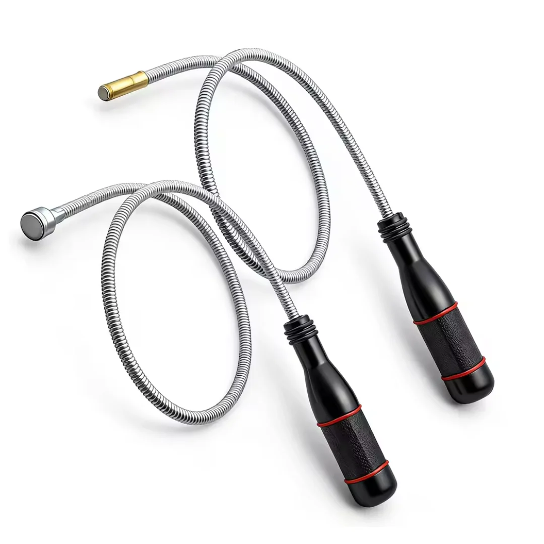 

Strong Magnetic Pick Up Tool Flexible Magnet Spring Grip Grabber Hand Tools for Picking Up Nut Bolt Adjustable Pickup Rod Stick