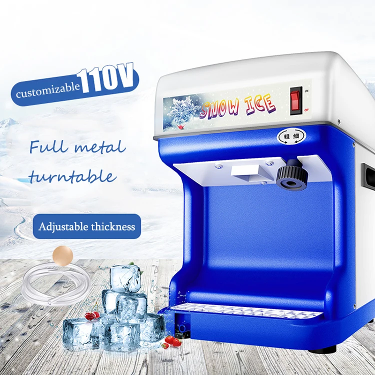Máquina para Hacer Hielo Raspado, Trituradora de Hielo Eléctrica