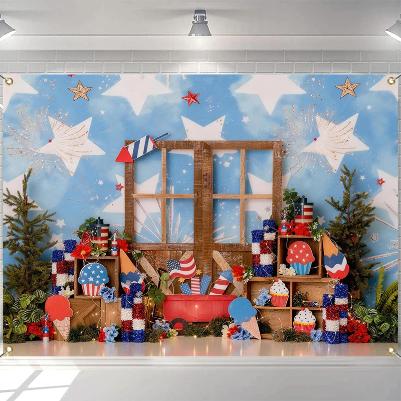 

LS Photography Background Wooden Door Display Ice Cream Decor Cake Smash Birthday Party Kids Portrait Photo Backdrop Studio