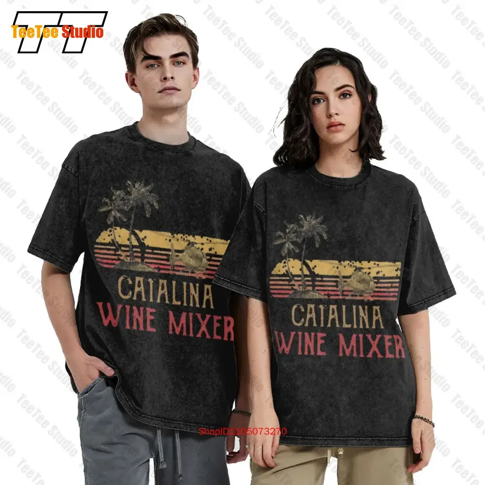 Catalina Wine Mixer Santa Catalina Island Step Brothers Movie Vintage Oversized T-Shirt CCM6