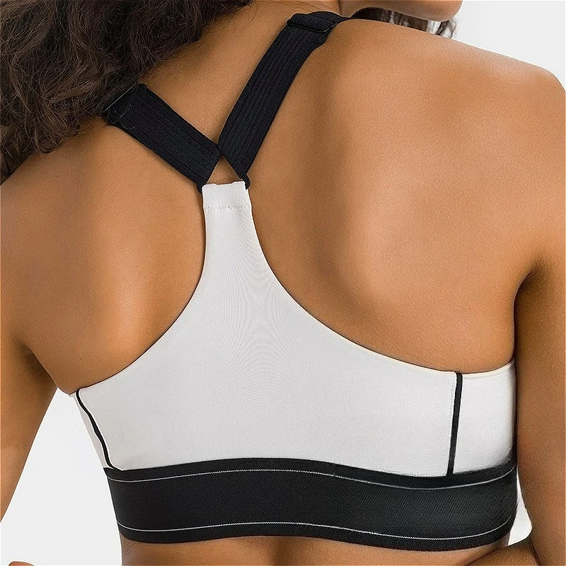 Women's Sports Bra High-strength Adjustable Shoulder Strap Shockproof Gathering Fitness Outdoor Running Yoga Bra Gym Sports Vest