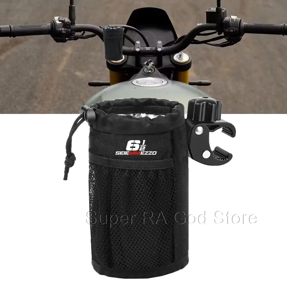 

For Seiemmezzo SCR STR 61/2 motorcycle cup holder Oxford cloth drinking bottle holder beverage holder