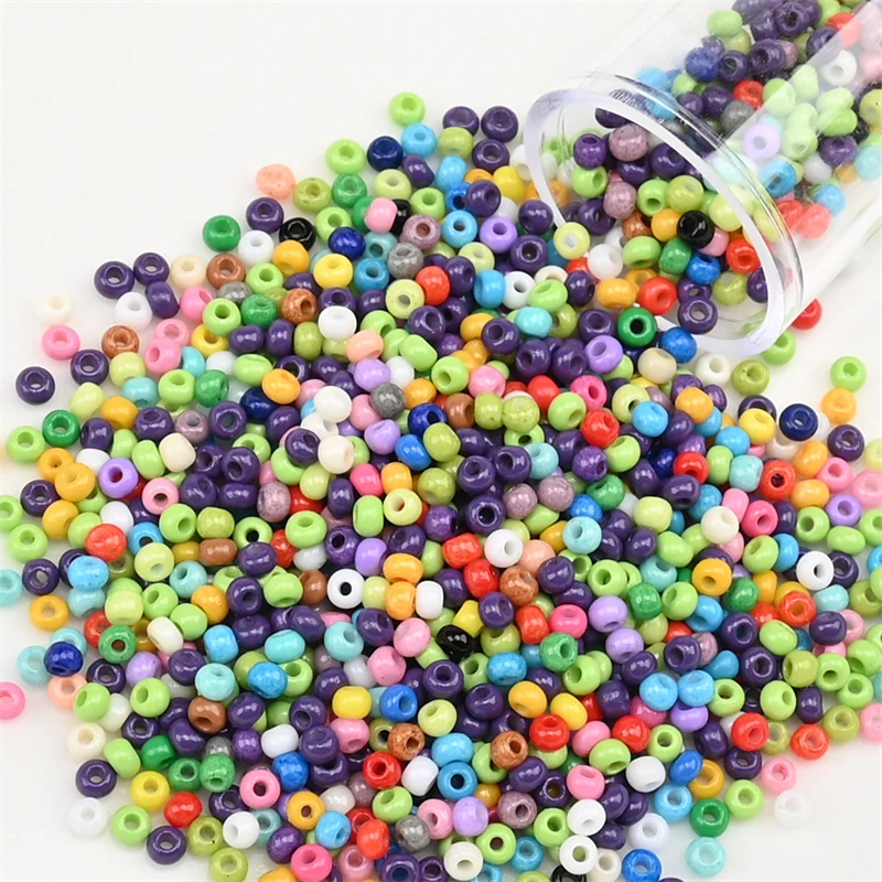 12 Gramm/Röhre, 2 mm, metallische Rocailles, japanische runde Glas-Rocailles für DIY-Handarbeit, Kleid, Schmuck, Nähen, 1200 Stück