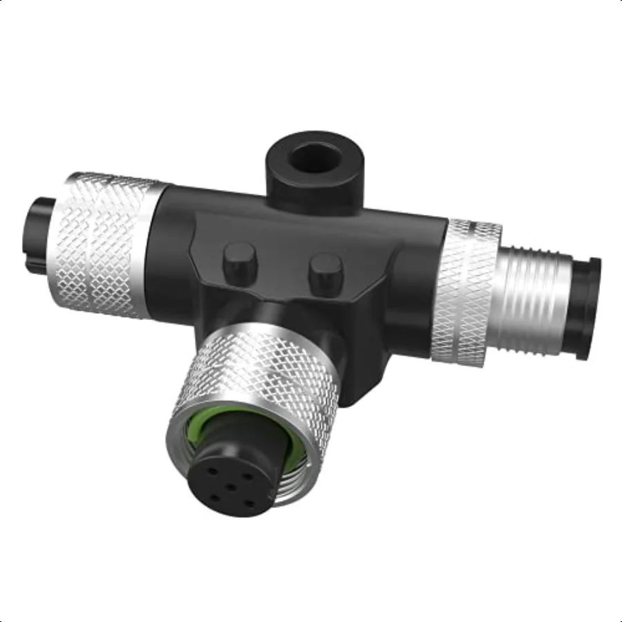 

T Tee Connector for NMEA 2000 (N2k) Garmin Lowrance BG Navico Networks IP67