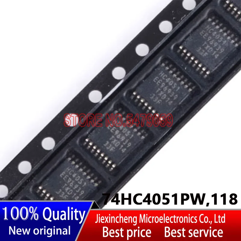 100 sztuk 74HC4051PW 74HC4051 HC4051 TSSOP16 nowy oryginał