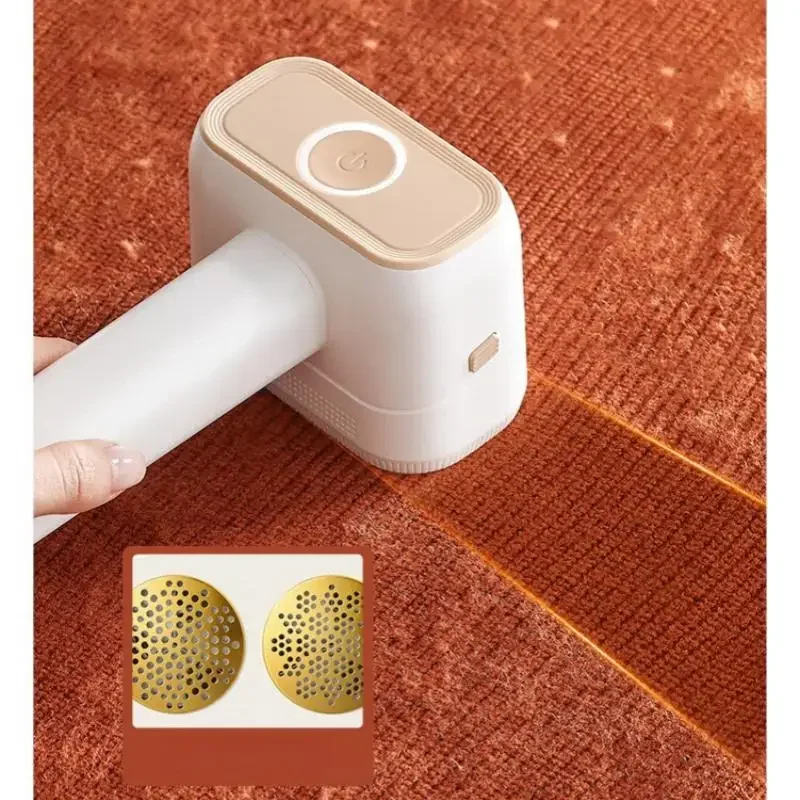 Portable Double Heads Fabric Shaver Lint Roller Spool Machine Lint Remover USB Type C Charging Removes Lint From Clothes