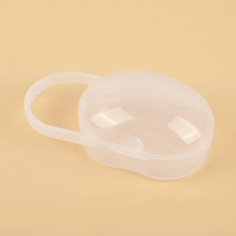 Baby Pacifier Case ภาชนะเก็บสุขอนามัยแบบพกพาสําหรับการเดินทาง 4 สี