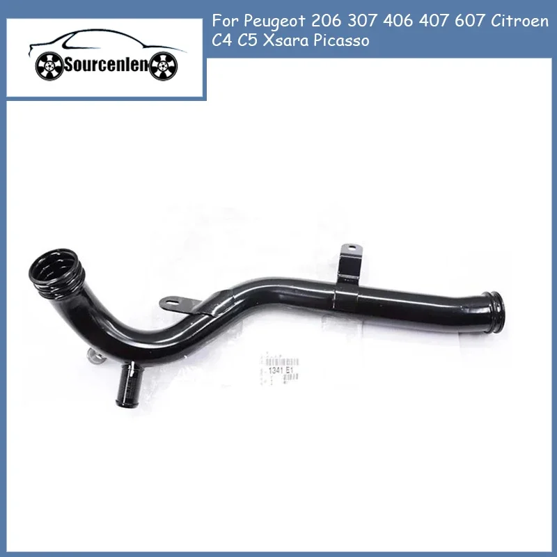 

New Genuine Water Pump Coolant Pipe Hose 1341E1 for Peugeot 206 307 406 407 607 Citroen C4 C5 Xsara Picasso