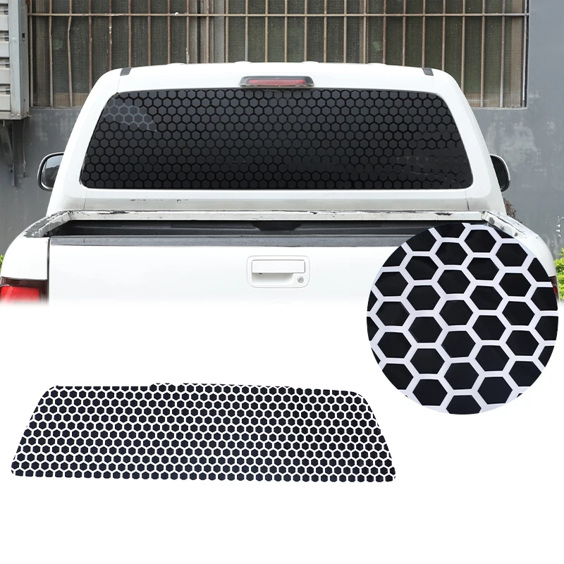 For VW Volkswagen Amarok 2011-2018 PVC Car Rear Window Post Vinyl Stickers Window Stickers Decorative Trim Accessories