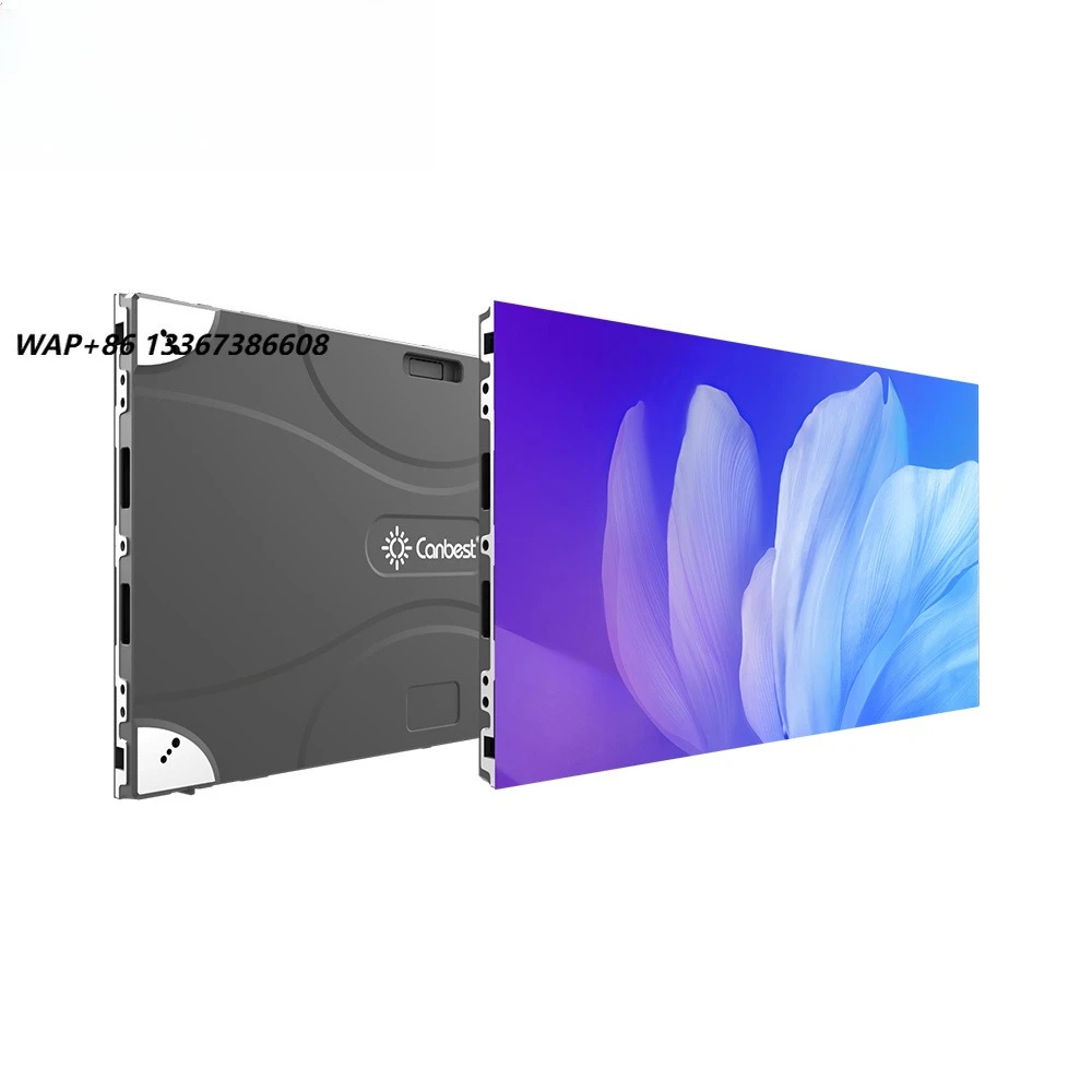 Canbest Ultra Thin MIP 16:9 P0.9 Home Cinema Micro Led Video Wall Command Center Led Display Screen for Broadcasting Studio