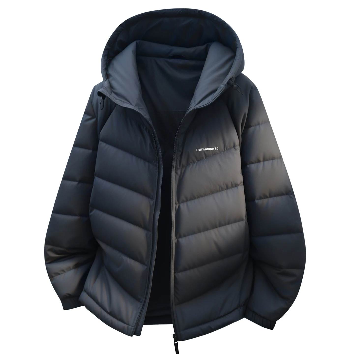 

High-quality, stylish new down jacket for men, short, thickened, warm, fashionable and slimming, the same style for couples