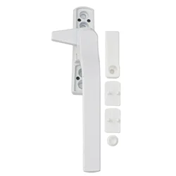 External Flat Handle For Window Left Right Hand Aluminum Alloy 7mm Wide Handle Window Accessories Hardware Handles