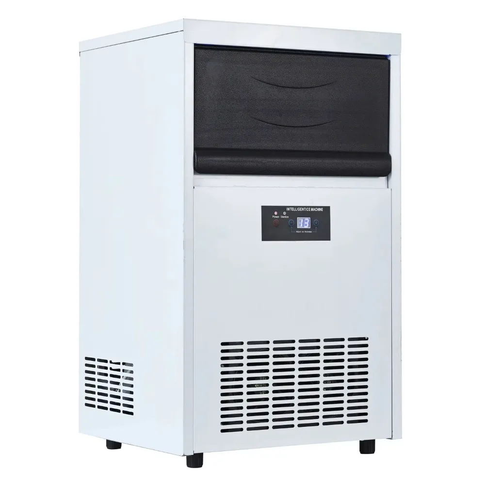 High Efficiency 40KG Commercial Ice Maker Machine Automatic Ice Cube Maker for Restaurant Bar Hotel Use